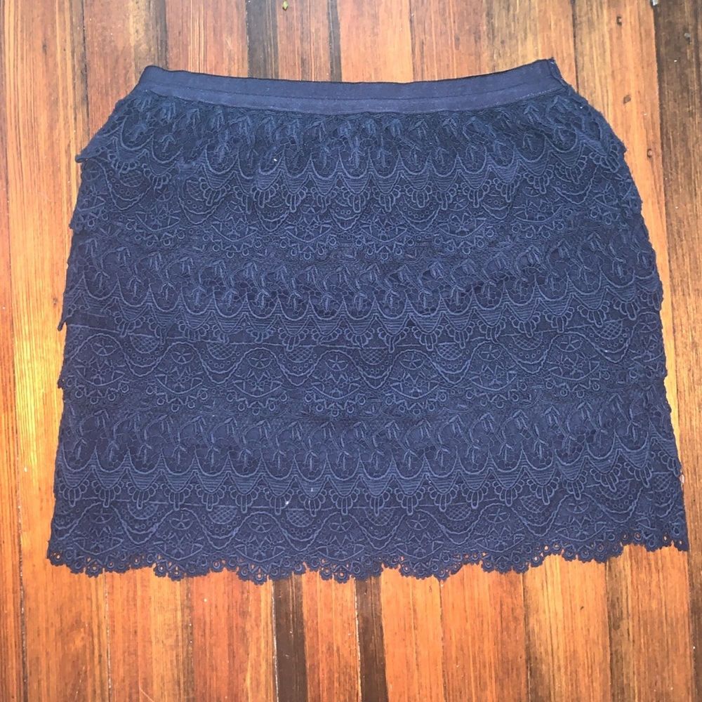 navy blue skirt by ralph lauren